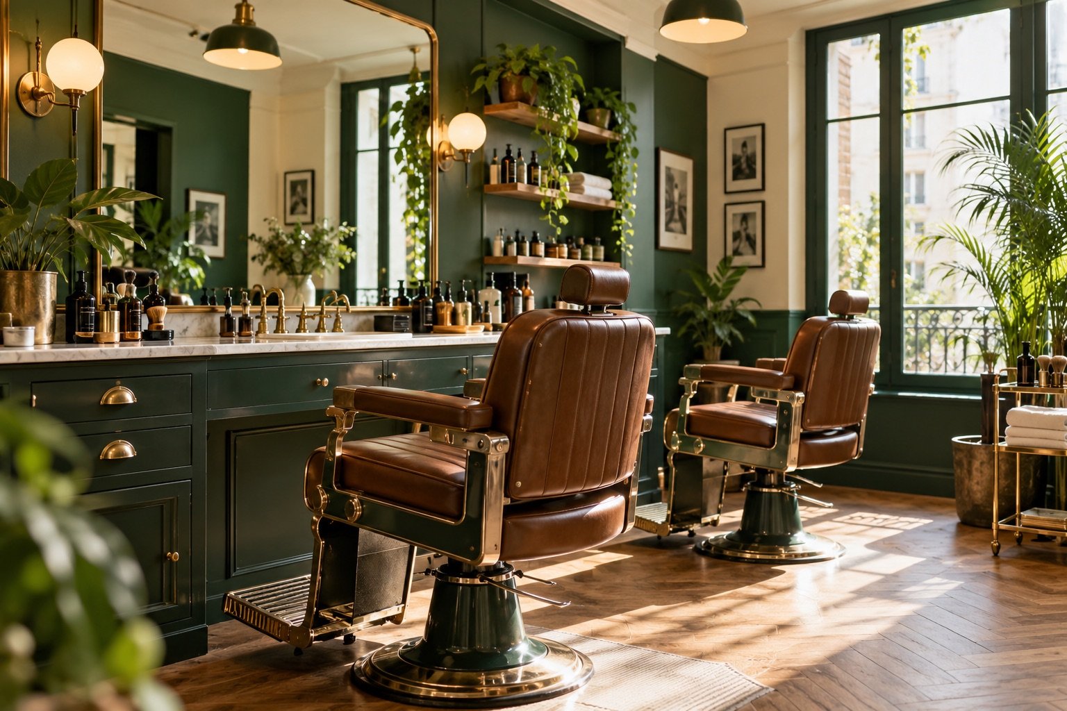 Illustration d’ambiance : Coiffure & barbe